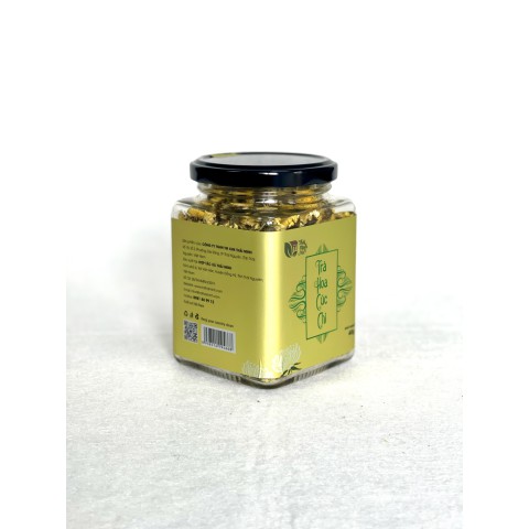 Trà hoa cúc chi 38gr hũ vuông Trà hoa cúc chi 38gr hũ vuông